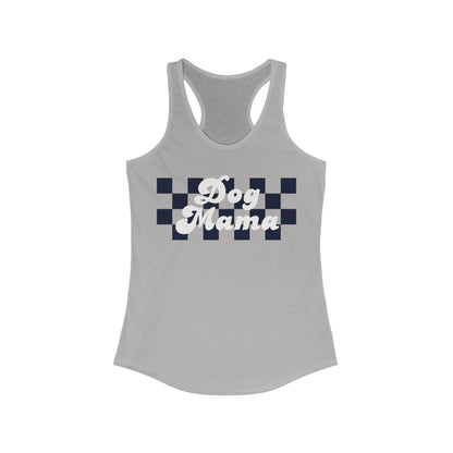 Retro Dog Mama Women's Racerback Tank