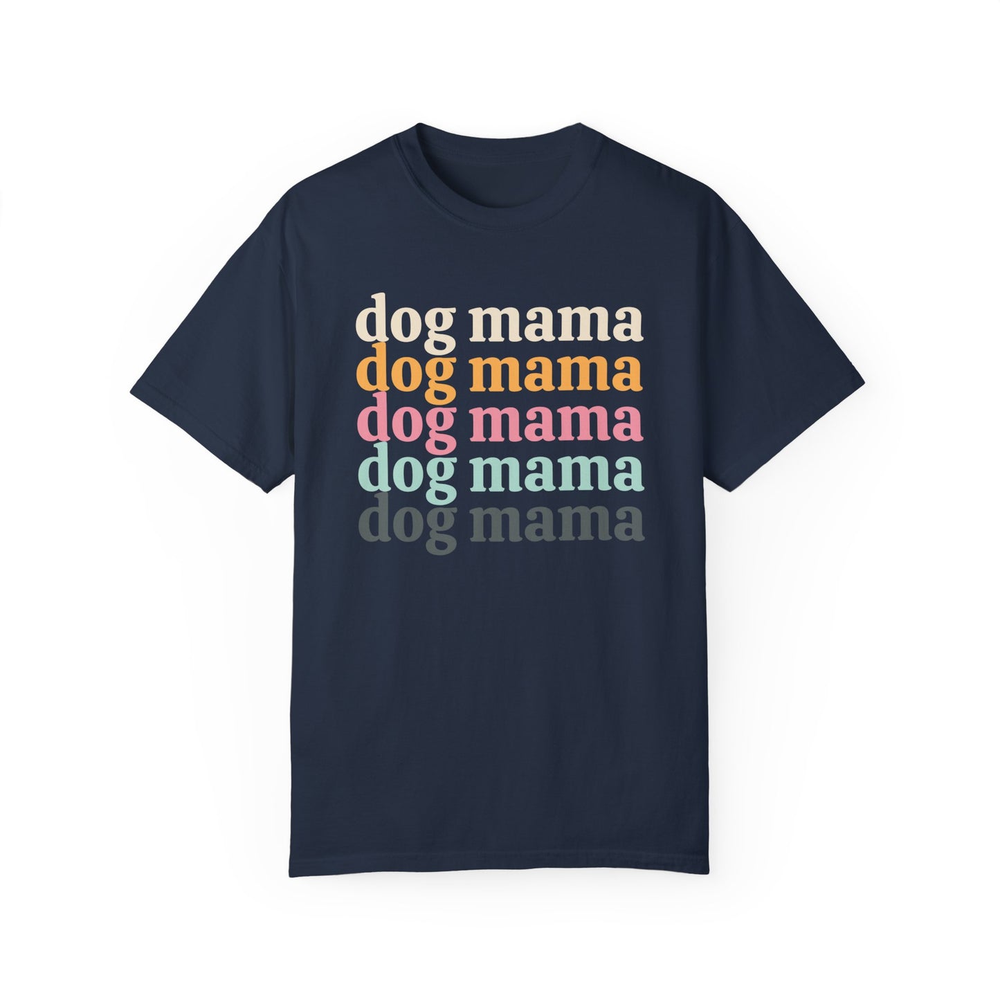 Retro Dog Mama Row T-shirt