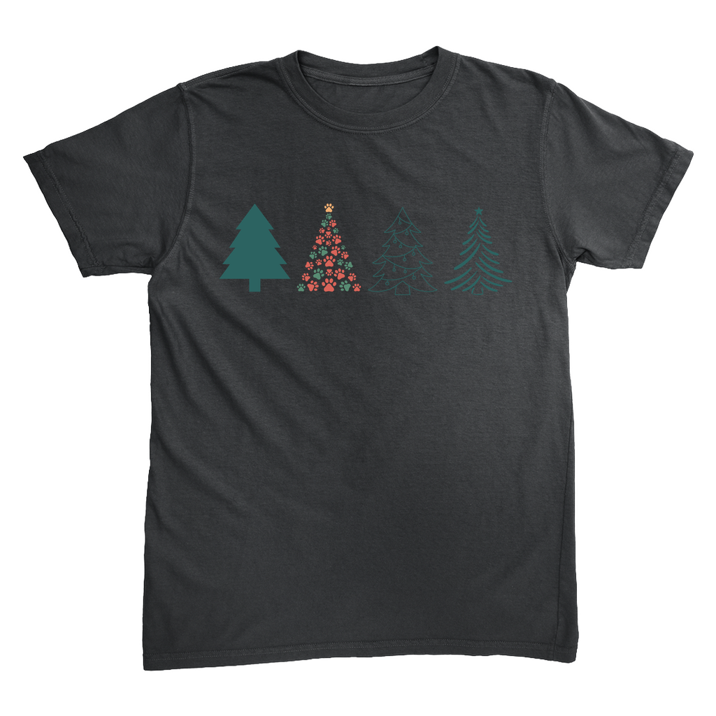 Christmas Tree Dog Mom Tshirt