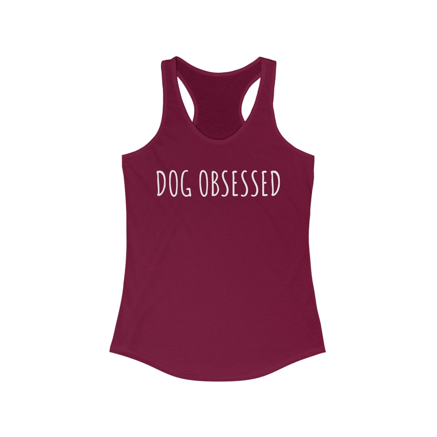 Dog Obsessed Women's Racerback Tank