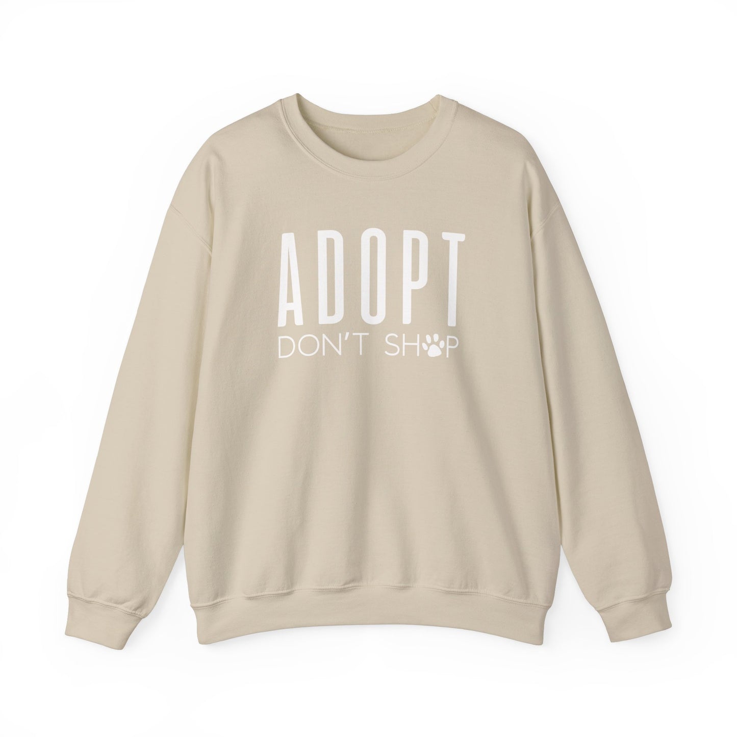 Adopt Don't Shop Rescue Dog Mom Sweatshirt