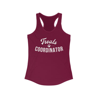 Treats Coordinator Women's Racerback Tank