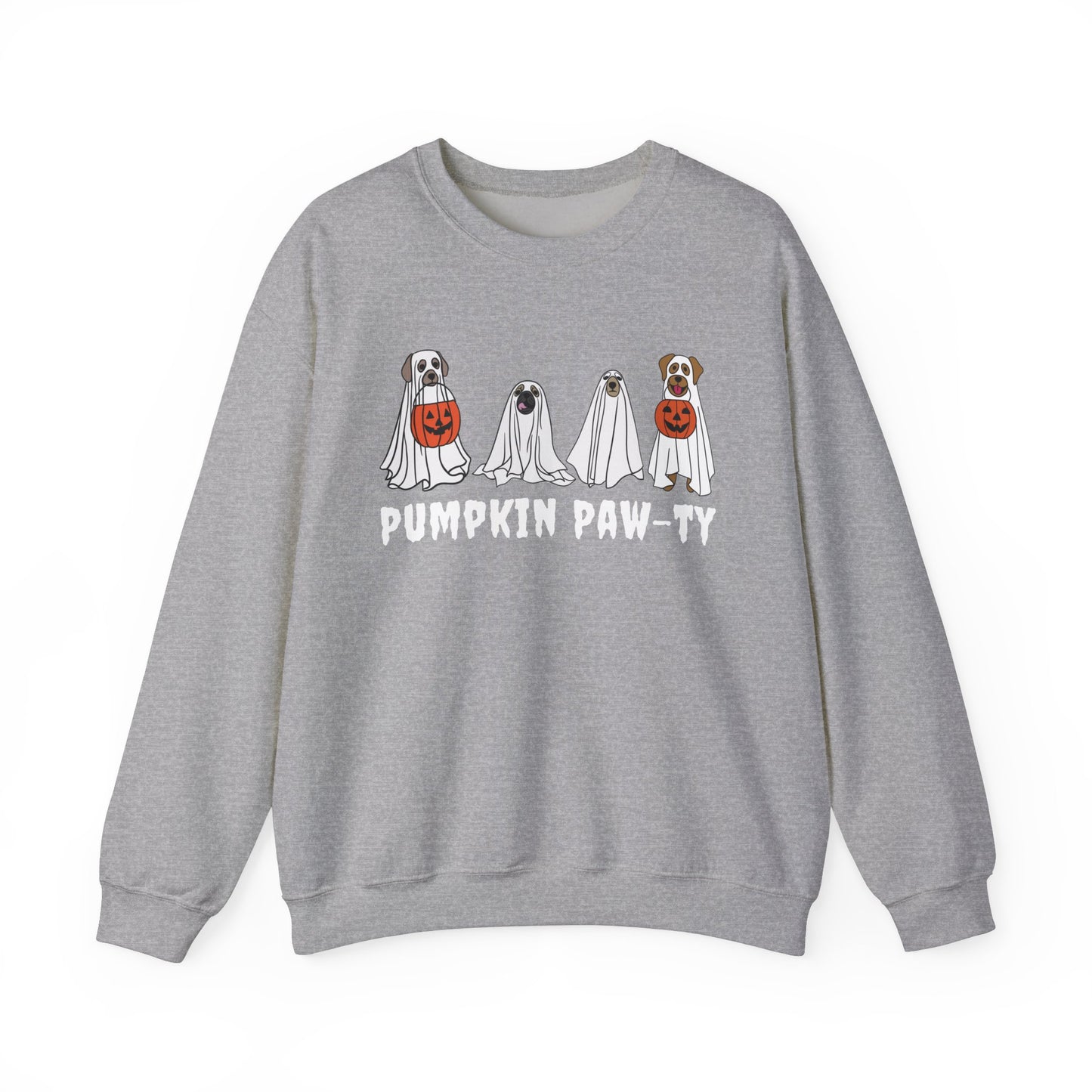 Pumpkin Pawty Cute Dog Ghost T-shirt