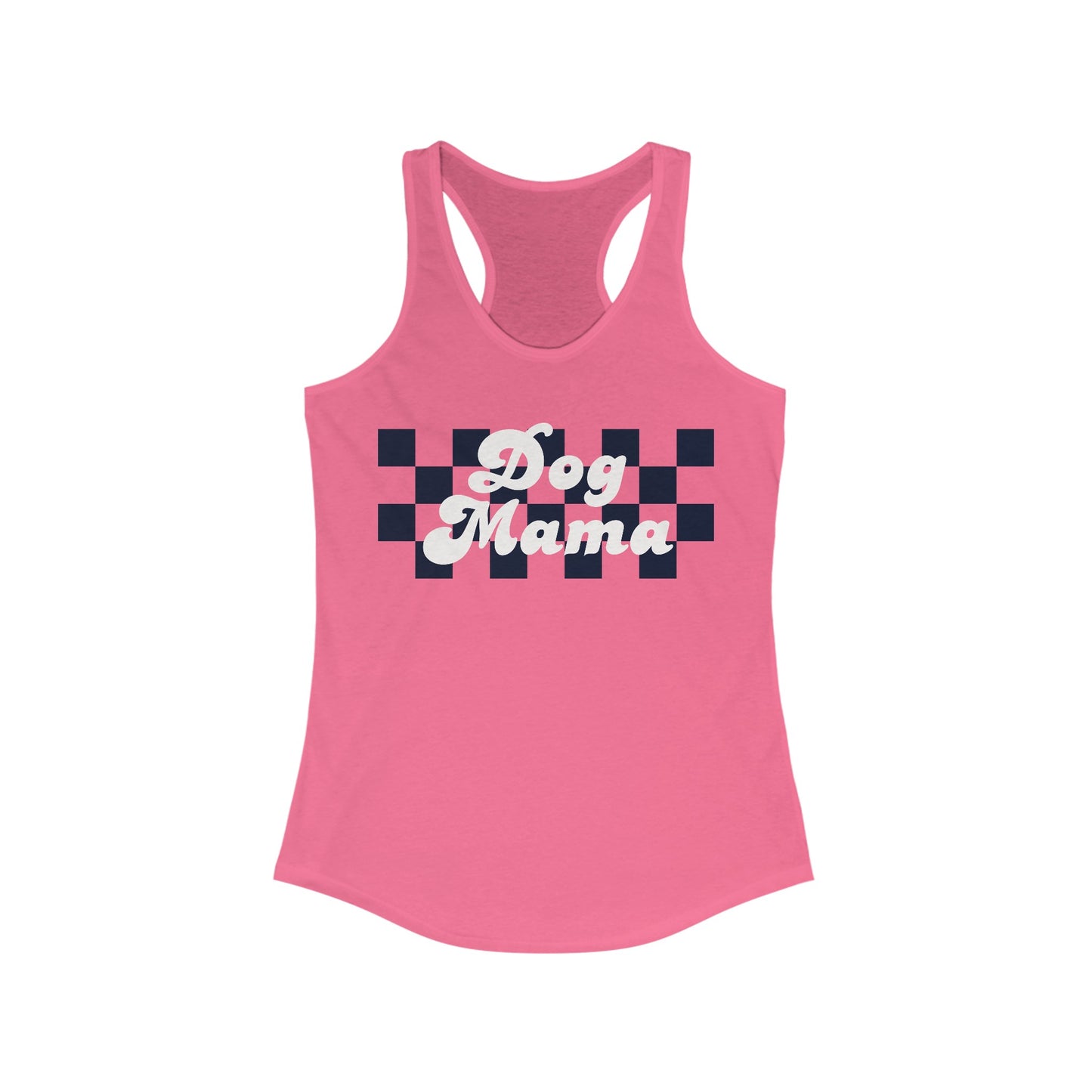 Retro Dog Mama Women's Racerback Tank