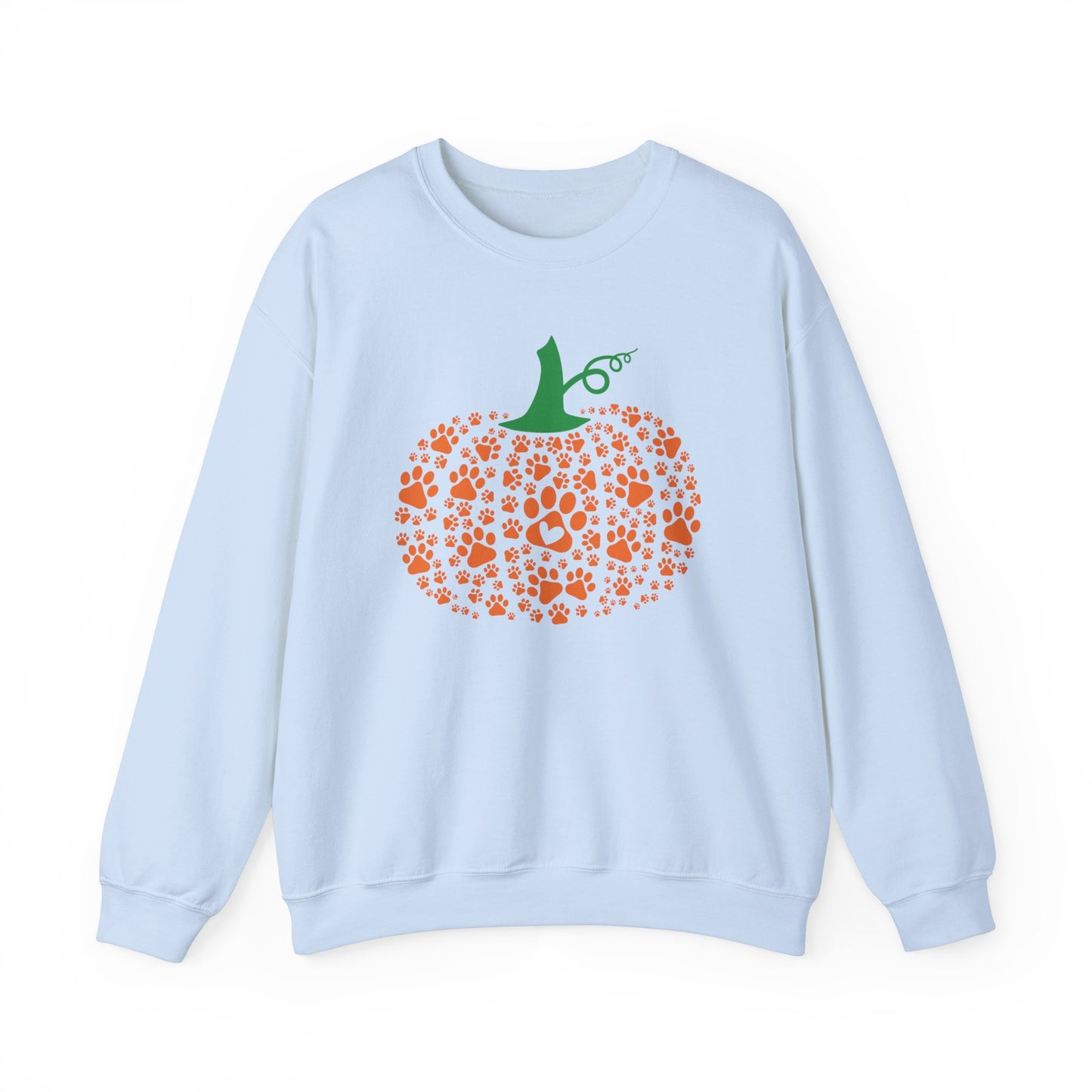 Pumpkin Paw print Sweatshirt