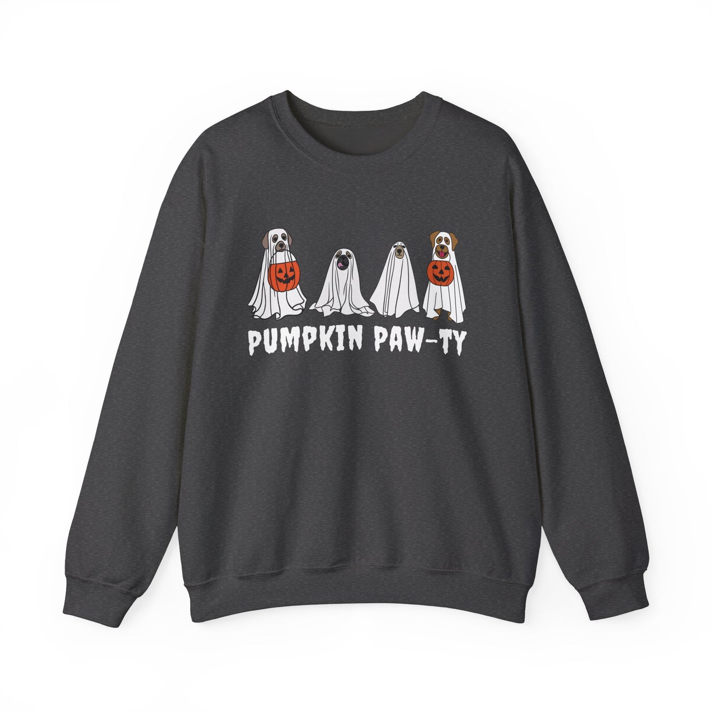 Pumpkin Pawty Cute Dog Ghost T-shirt