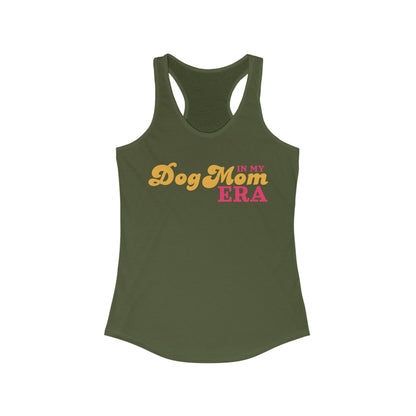 In my Dog Mom Era Women's Racerback Tank