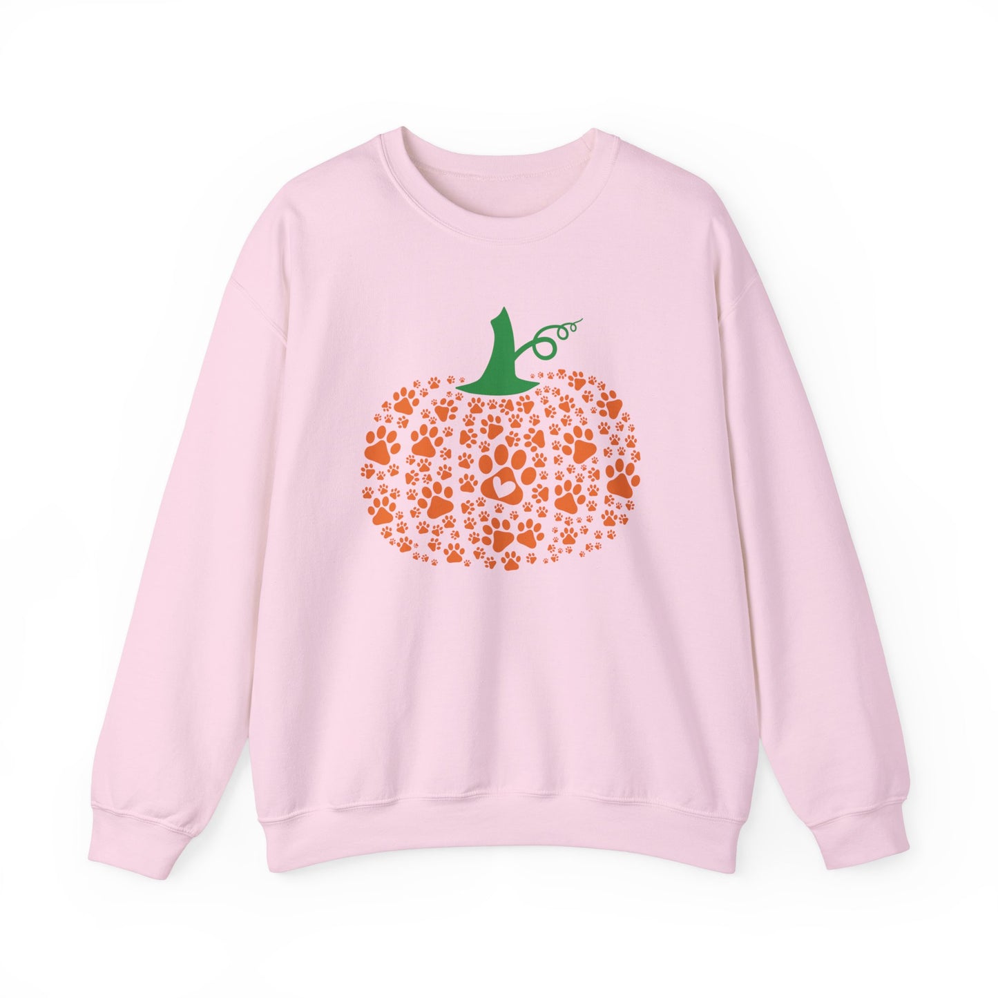 Pumpkin Paw print Sweatshirt