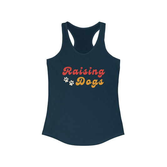 Raising Dogs Women's Racerback Tank