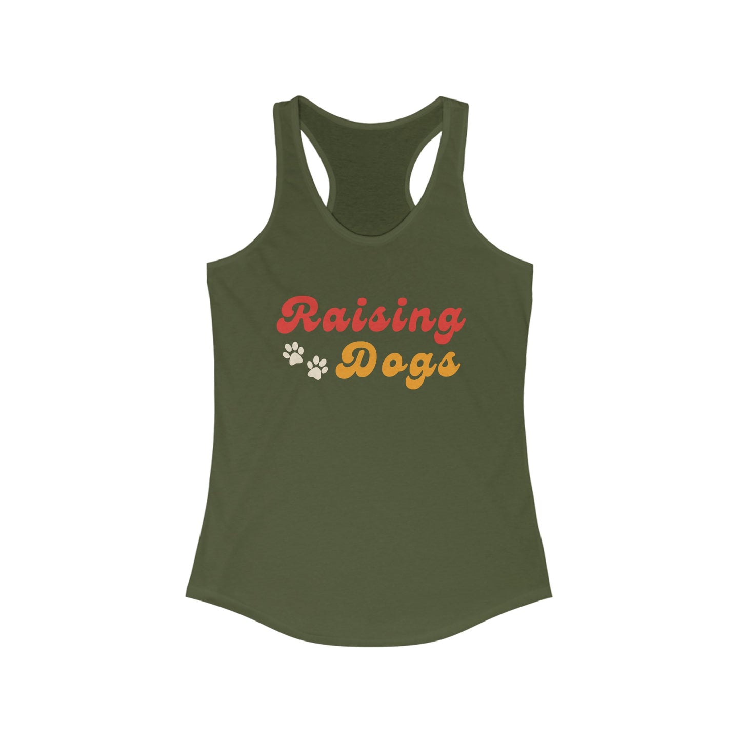 Raising Dogs Women's Racerback Tank