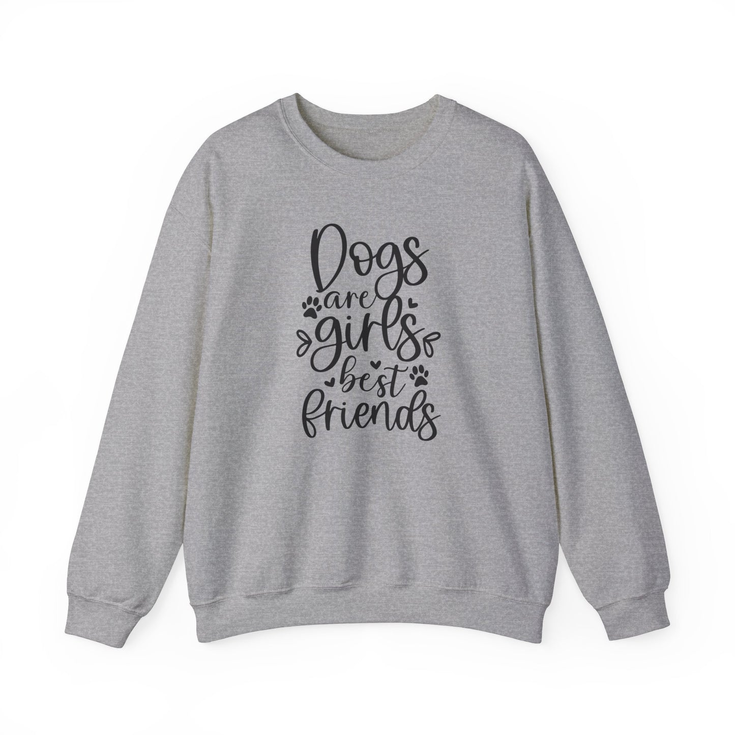 Dogs are girls' best friend Sweatshirt