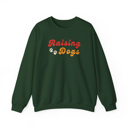 Colorful Raising Dogs Sweatshirt