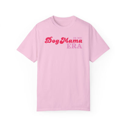 In my Dog Mama Era T-shirt in red