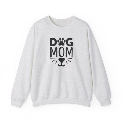 Dog Mom with cute dog nose Sweatshirt