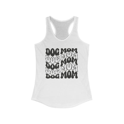 Dog Mom Row Women's Racerback Tank