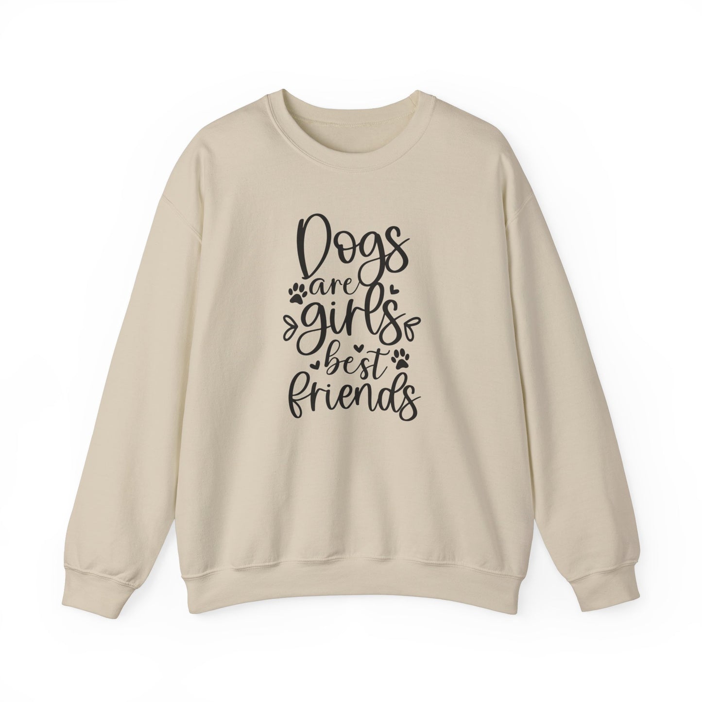 Dogs are girls' best friend Sweatshirt