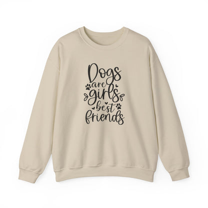 Dogs are girls' best friend Sweatshirt