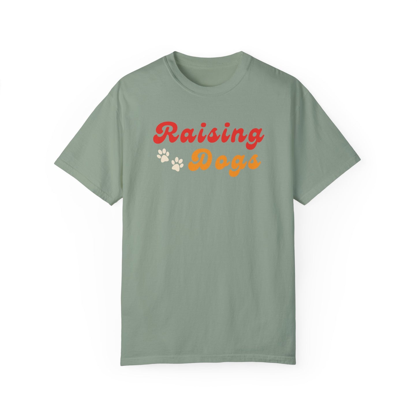 Colorful Raising Dogs T-shirt