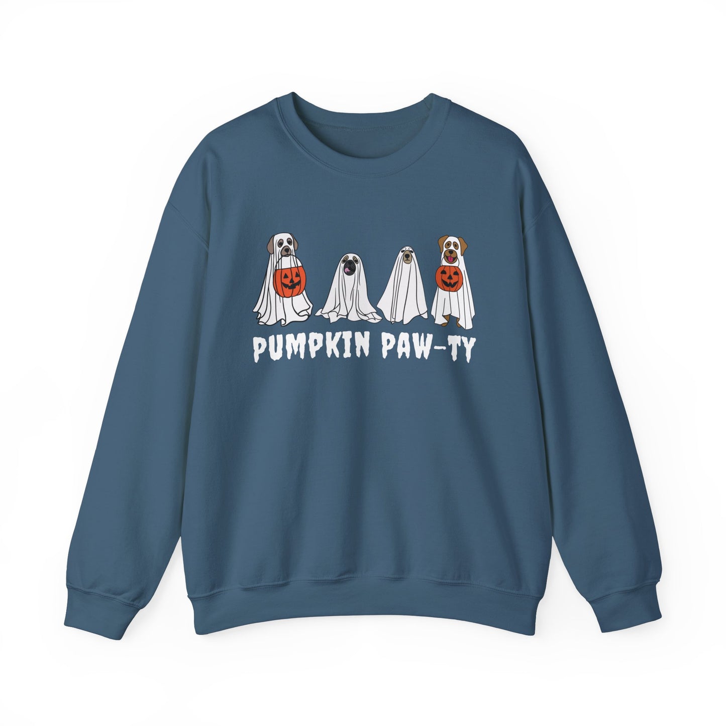 Pumpkin Pawty Cute Dog Ghost T-shirt