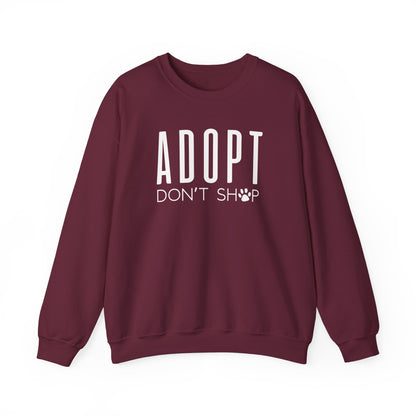 Adopt Don't Shop Rescue Dog Mom Sweatshirt