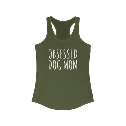 Obsessed Dog Mom Women's Racerback Tank