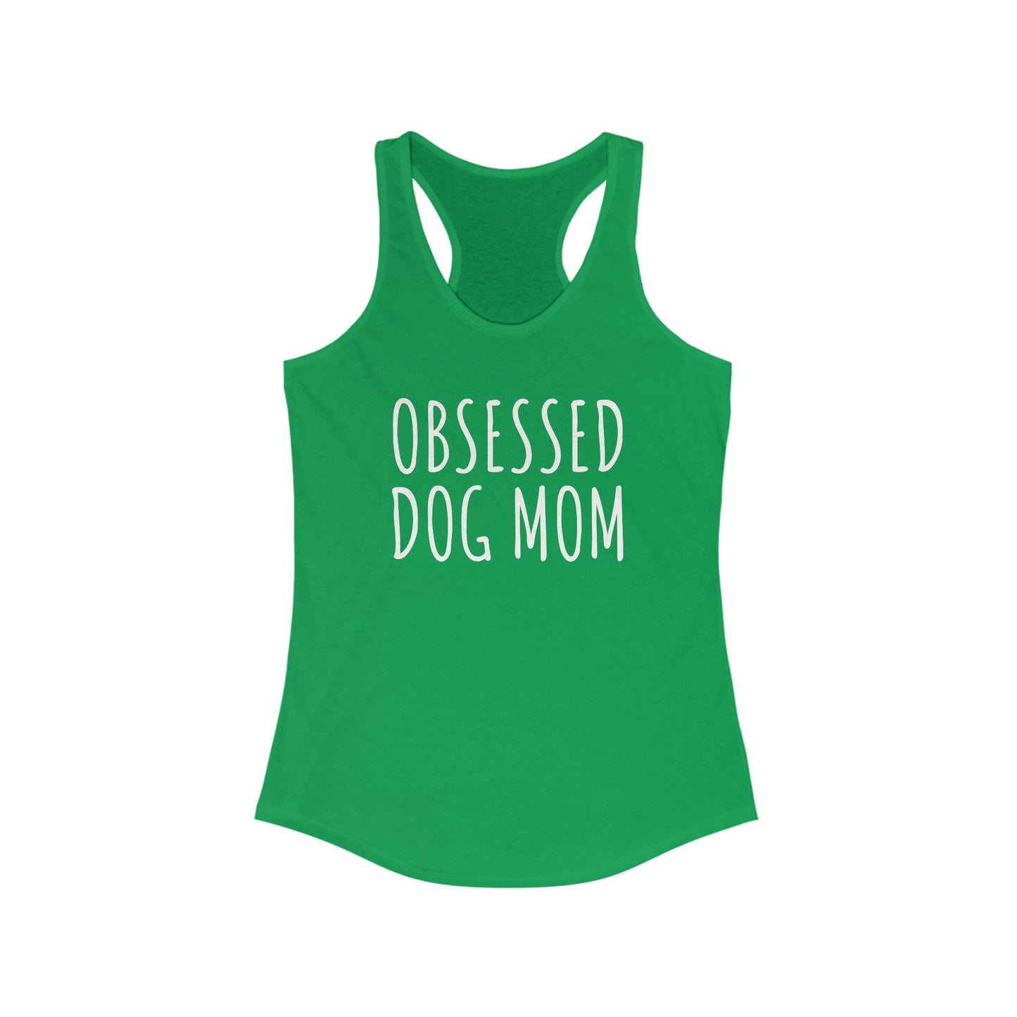 Obsessed Dog Mom Women's Racerback Tank