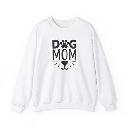 Dog Mom with cute dog nose Sweatshirt