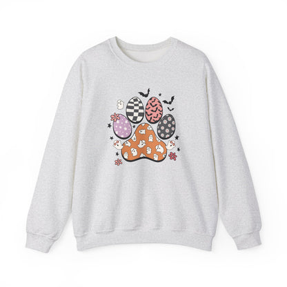 Halloween Dog Paw Sweatshirt