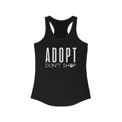 Adopt Dont Shop Women's Racerback Tank