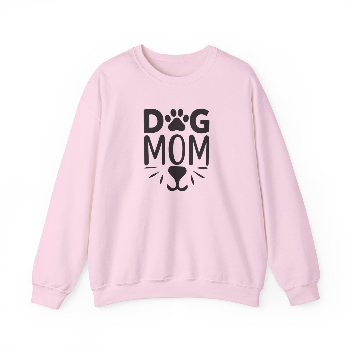 Dog Mom with cute dog nose Sweatshirt