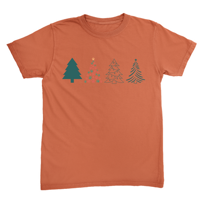 Christmas Tree Dog Mom Tshirt