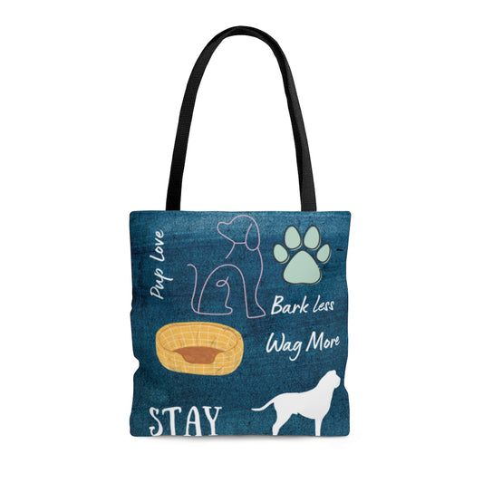 dog jargon tote